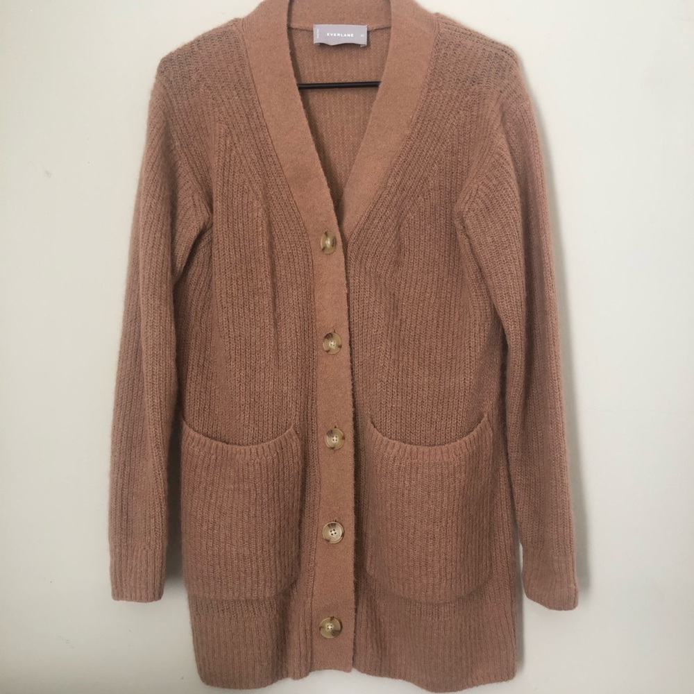 Everlane Oversized Alpaca Cardigan
